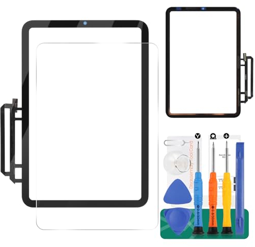 Para iPad Mini 2021 Pantalla táctil para iPad Mini 6 Sensor digitalizador Mini 6 Panel de pantalla táctil Vidrio Compatible con el modelo A2568 Piezas de repuesto