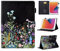 BYCeKe for iPad 9th Generation Case 2021 iPad 8th/7th Generation 2020/2019 iPad Air 3rd Generation Case, Slim PU Leather iPad Air 3 Cover Flip Stand Cover for iPad Pro 10.5 inch 2017, Black Flowers