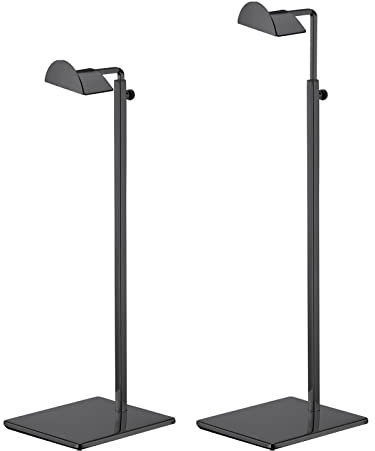 sourcing map Purse Display Stand Set 2 Pack Metal Adjustable Height Handbag Rack Single Hook Holder for Boutique Store - Black
