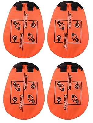 Perfeclan 4-teiliges Fußball-Zieltraining, Fußball-Trainingsausrüstung, Starke Fußball-Ziel-Fußball-Trainingsziel-Zielscheibe zur Verbesserung der Genauigkeit