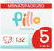 Pillo Windeln 5 - Karton mit 132 Windeln, 4 Packungen mit 33 Windeln Größe 5 - Junior (11-16 kg) - Windel Baby Diapers