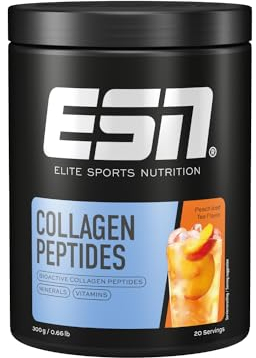 ESN Collagen Peptides, Peach Iced Tea, 300 g- made in Germany