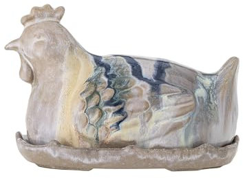Creative Collection Heni Beurrier rose en faïence 19 x 13 x 13 cm 150 ml