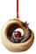 Generisch Weihnachtskugeln Outdoor, Weihnachten Acryl Tier Dekor Weihnachtsbaumschmuck, Niedliche Tiere 2D Anhänger Eule Waschbär Weihnachtsbaum Anhänger Weihnachtsdeko für Wohnzimmer Schlafzimmer