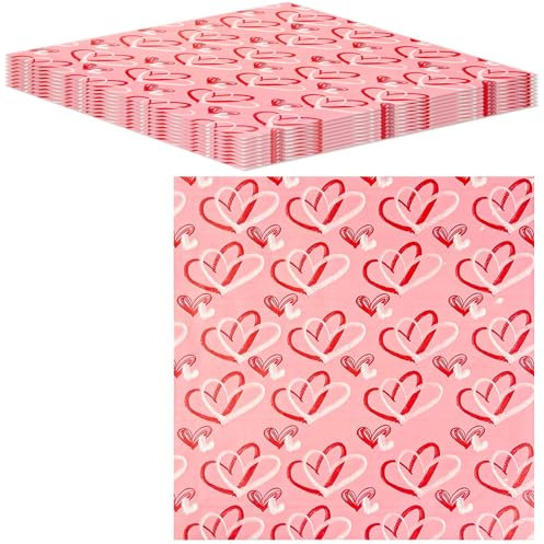 MORAINJAY 100 Blätter Burger Papier, Wachspapier, Käsepapier, Butterbrotpapier, Deli Papierblätter, Fettdicht Wasserfest, Lebensmittel Einwickelpapier für Burger, Pommes, Sandwiches (30x30cm)