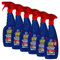 Jeyes Fluid Outdoor Cleaner Spray (750ml, Pack of 6) – Ready to Use Disinfectant – Fluid Spray Kills 99.9% of Bacteria – Patio Cleaner for Paths, Pet Housing, Greenhouses – Tackles Dirt & Stains