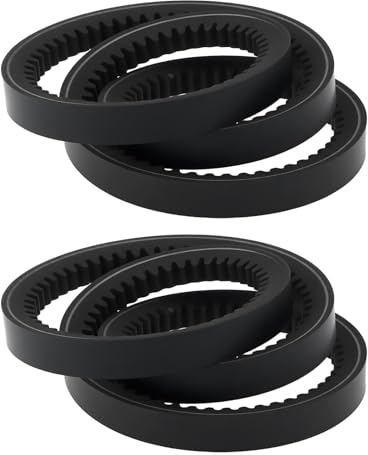 Be In Your Mind 2Pcs Drive Belt 21/0158 210158 Compatible with Belle Wacker PCLX320 and PCLX400Compactors