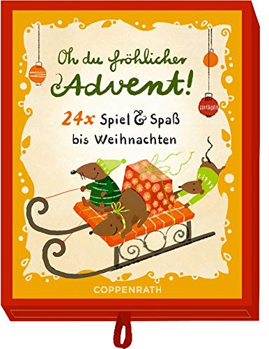 Schachtelspiel - Oh du fröhlicher Advent!: 24 x Spiel & Spaß bis Weihnachten