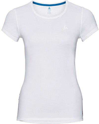 Odlo Damen Unterhemd SUW TOP Crew neck s/s ACTIVE F-DRY LIGHT, white, XXL, 140901
