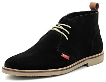 Kickers Tyl, Botas Desert, Hombre, Negro (Noir Perm), 41 EU