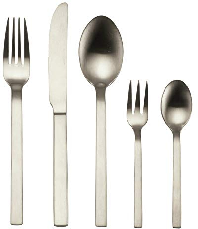 Echtwerk EW-BS-1130 Tafelbesteck Milos, 30-teilig, für 6 Personen, Edelstahl 18/10, Besteckset inkl. Aufbewahrungs-Kassette