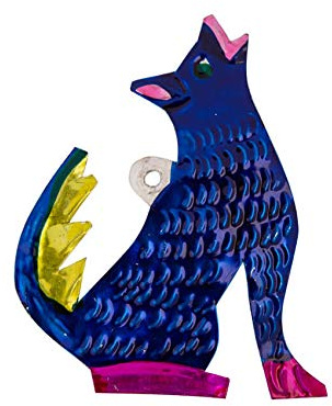 FANMEX - Fantastik - Figura de hojalata artesanía Mexicana (Lobo)