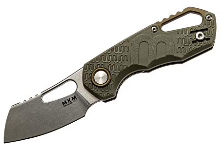 MKM Unisex – Erwachsene Taschenmesser, grün, 14,5 cm
