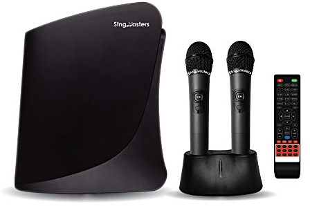 SingMasters MagicSing SM-800 PRO English Karaoke Machine,13561 English Songs,Dual wireless Microphones,Wi-Fi,YouTube Karaoke streaming
