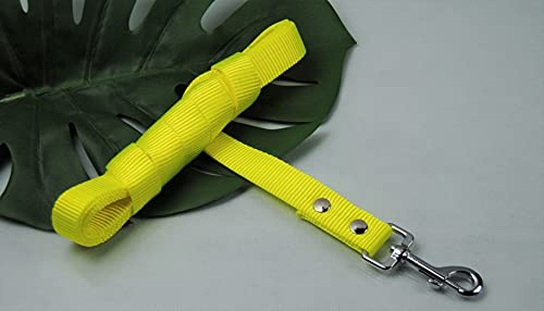 Leine 10m x 25mm Neon-Gelb Schleppleine