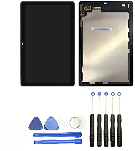 JUANIO Pantalla Completa Compatible con Huawei Mediapad T3 10 AGS-W09 AGS-L09 AGS-L03 9.6 Gris Espacial+ Herramientas