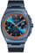 DeTomaso VOLTRE Chrono First Edition Blue ORANGE Blau Herren-Armbanduhr Analog Quarz Mesh Milanese Blau