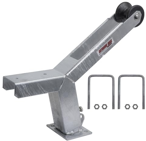 Extreme Max 3006.6895 Verstellbarer Anhänger Seilwinde Ständer mit Rolle