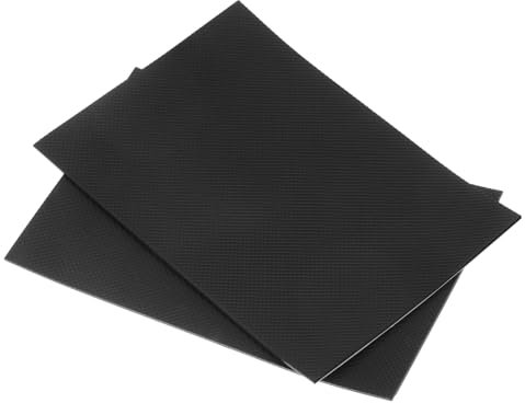 PATIKIL Non Slip Furniture Pads, 2 Pack 6 x 4 Inch Cuttable Self Adhesive Floor Protector Silicone Anti-Scratch Furniture Pad, Black