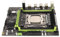 Placa Base X99 P4, Placa Base de Computadora con CPU E5 2680V3, Fuente de Alimentación de 6 Fases PCIE X16, NVME M.2, SATA 2.0/3.0, USB 2.0/3.0, Placa Base de Escritorio para