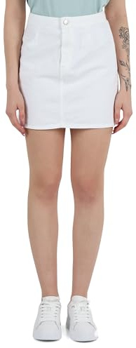 Calvin Klein Damen A-Linie Rock, Denim (Denim Light), 27