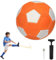 PVFZXS Curve Ball, 20cmcurveball, Ausgestattet Mit 1-Ballpumpe,Curve Ball Fussball, Flexibler Fussball Mit Wissenschaftlichem Design, Kinder Kleiner Sportball Für 5–15 Jährige
