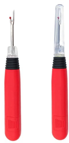 Taglia asole 2 pezzi da 5, 5 pollici ergonomici taglia fili portatili con funzione di illuminazione, asole antiscivolo alimentati a batteria e rimuovi filo, regali di cucito per gli appassionat