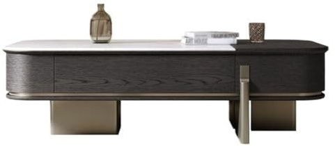 LUZZILE Schlafzimmer Couchtisch Wohnzimmer Home Kleine Wohnung Kreativer Teetisch Lounge Niedriger Tisch Couchtisch