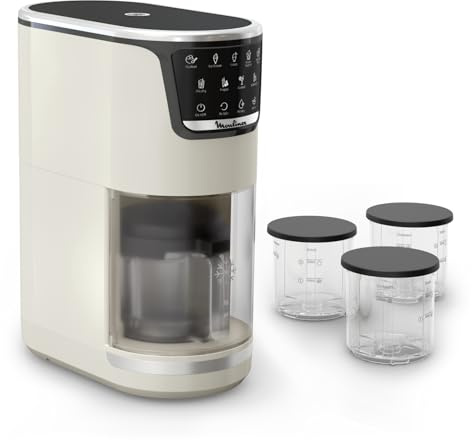 Moulinex Dolci, Heladera, 10 programas en 1, Blanca