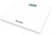 Terraillon Glass Electronic Scale White 150kg