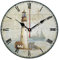 SWHONG Ohne Tickgeräusche Wanduhr, 12 Z0ll Klassische Leuchtturm Wanduhr Home Decorations