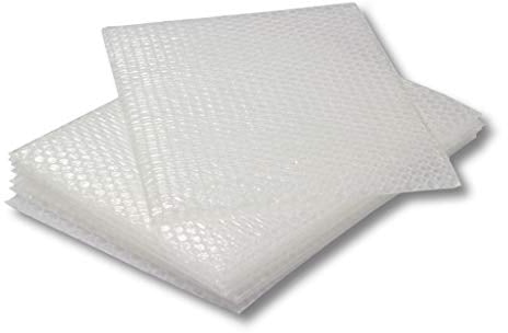 Luftpolsterbeutel in verschiedenen Abmessungen - 210-1.500 Stück pro Packung - 60my - Transparent (400 x 600 mm (210 Stück))
