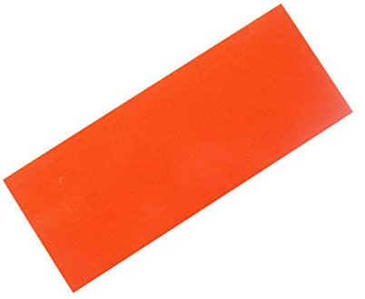 Spacer G10 4X 10 X 0.04 (100x250x1mm) Handling Material für die Messerherstellung,Miarta Knife Scales Slab (Orange)