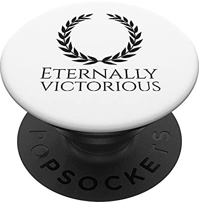 Motivating Ancient Greek Affirmation - Eternally Victorious PopSockets mit austauschbarem PopGrip