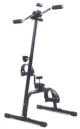 Sywlwxkq Mini Cyclette per Interni, corrimano per Tapis roulant per Riabilitazione Verticale per Mani anziane e Attrezzatura per l'allenamento delle Gambe