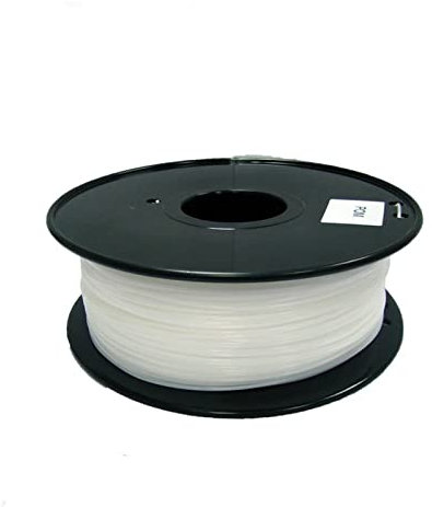 3D Drucker Pom Filament 1kg 1,75mm Druckmaterialtechnik Kunststoff hohe Körperlichkeit LZRONG (Farbe : White1.75mm)