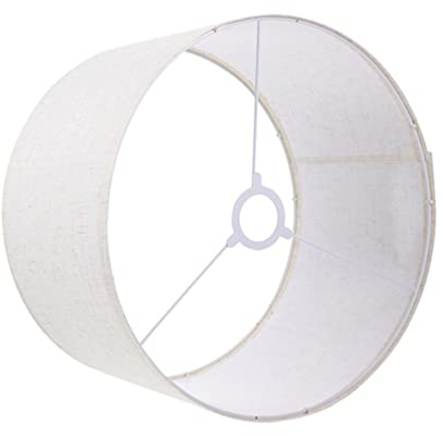 SOLUSTRE Leuchter Stoff Lampenschirm Tischlampe Ersatzschirm H?ngelampe Lampenschirm Ersatz Beige 30x20cm Stehleuchte Wandleuchte Pendelleuchte Schutzhülle Hotel Chandelier