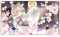 New Mlikemat Playmat ZD039-007-A Spielmatte, Aschblüte & fröhlicher Frühling, TCG CCG OCG Sammelkartenspielmatte mit Zonen + gratis Tasche
