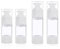 YdseozOA 4 dispenser vuoti a pompa airless per cosmetici, bottiglie da viaggio per riempire crema, a prova di perdite, ricaricabili per shampoo, lozioni, gel doccia, lozioni toner (15 ml e 30 ml)