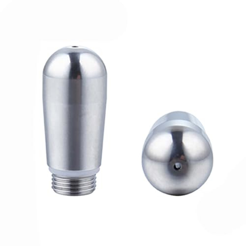 HMHAMA 1-Loch-Kaffeemaschine, Dampfdüsenspitze für Delonghi 9 Serie Espressomaschine, 304 Edelstahl, Zauberstabspitze, Milchschaumauslauf Dampf