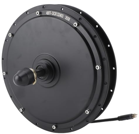 Gugxiom 36 V 500 W Radnabenmotor, IP65 Wasserdichter Elektrischer Radnabenmotor, 32–35 Km/h Elektrischer Fahrradnabenmotor mit 3 Fahrmodi für 20–26 700c-Räder