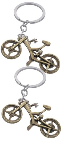 Gatuida Lot De 2 Porte-clés Décoratifs En Métal Pour Vélo Accessoire Multi-occasions Pour Fête