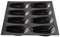 Flexipan Moule 8 Madeleines Maison – Accessoire Silicone Patisserie, Gateau, Biscuit - Cuisson Parfaite, Démoulage Facile - Format Généreux, Polyvalent - Rectangulaire Four - Recette Traditionnelle