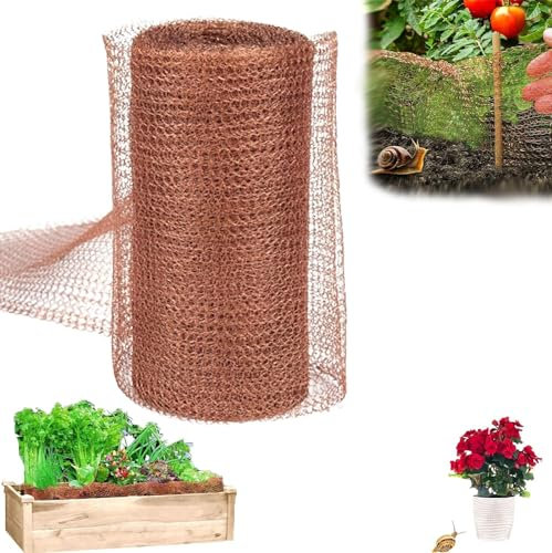 Lyoveu Anti Lumache per Orto,antilumaca per Orto,lumachicida Metaldeide,Rete Anti Lumache,antilumaca,Anti Lumache,lumachicida per Orto,Rete Rame Lumache,Rete per Lumache,Recinzione per Lumache