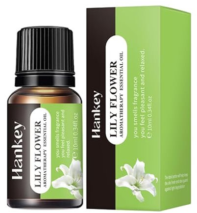 CASANOVA® - Olio Essenziale Fiore Giglio 10 ml per Umidificatore Aromaterapia Naturale Aromi Bio Diffusore Deodorante Profumi Casa Oli Essenziali Pure Incenso Candele Essenze (10 ml Fiore di Lily)