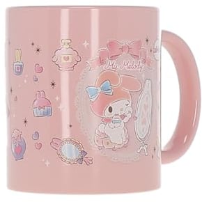 Blue Sky Studios Hello Kitty Cute Mug & Sock Set, 350 ml Ceramic Mug, Size 4-7 Kawaii Socks, Hello Kitty Collectible Gifts - My Melody