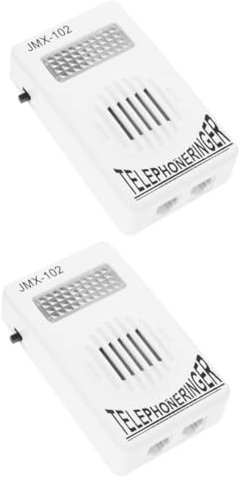 OSALADI 2Pcs Amplificatore del Telefono Amplificatore del Volume della Suoneria Linee Fisse Amplificatore Squillo del Telefono Amplificatore di Telefonica per La Suoneria del