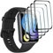 Fyqzio [4 Piezas Protector de pantalla compatible con Huawei Watch Fit 2,sin burbujas,antiarañazos,3D Cobertura Completa,HD TPU Protección de películas