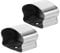 QUMIIRITY 2pcs Railing End Caps for Handrails Handrail Fittings for Staircases and Decks Easy Installation and Dirt for Residential and Commercial Use