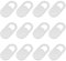 WeddHuis 12 Stück Kamera Abdeckung für Handy, Tablet, Laptops, Webcam und Laptop Kamera Abdeckung, Schutz Ihrer Privatsphäre (Weiß)